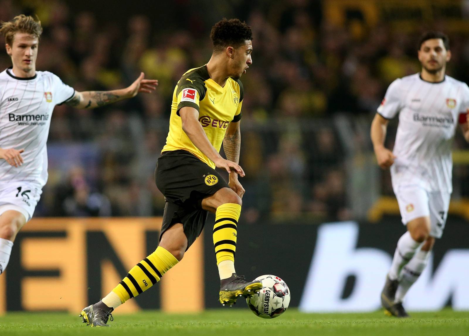 Dortmund, firo: 24.02.2019, football, 1.Bundesliga, season 2018/2019, BVB, Borussia Dortmund - Bayer 04 Leverkusen,