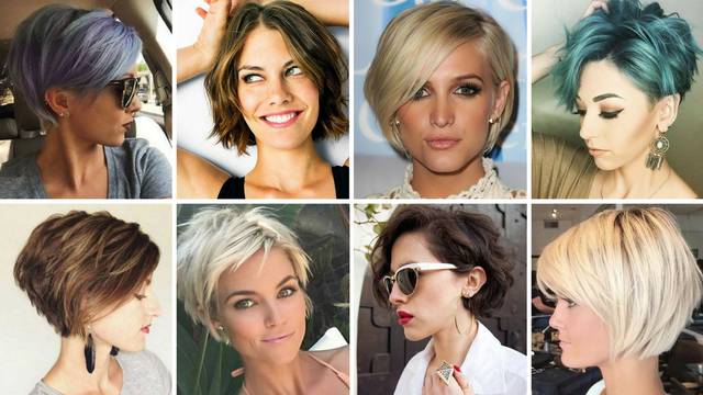 Top 20 vrlo privlačnih frizura za žene koje imaju kratku kosu