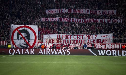 Navijači Bayerna prekrižili glavu predsjednika PSG-a: 'Nogomet, to sam ja? Od***i!'