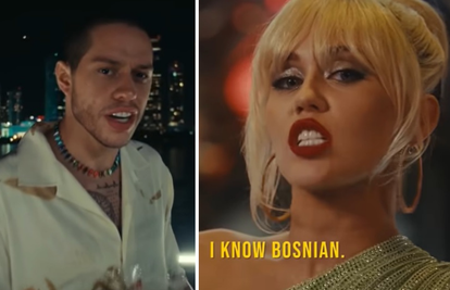 Pete Davidson u novom spotu rekao da će naučiti bosanski jezik, Miley Cyrus: 'Ja ga znam'