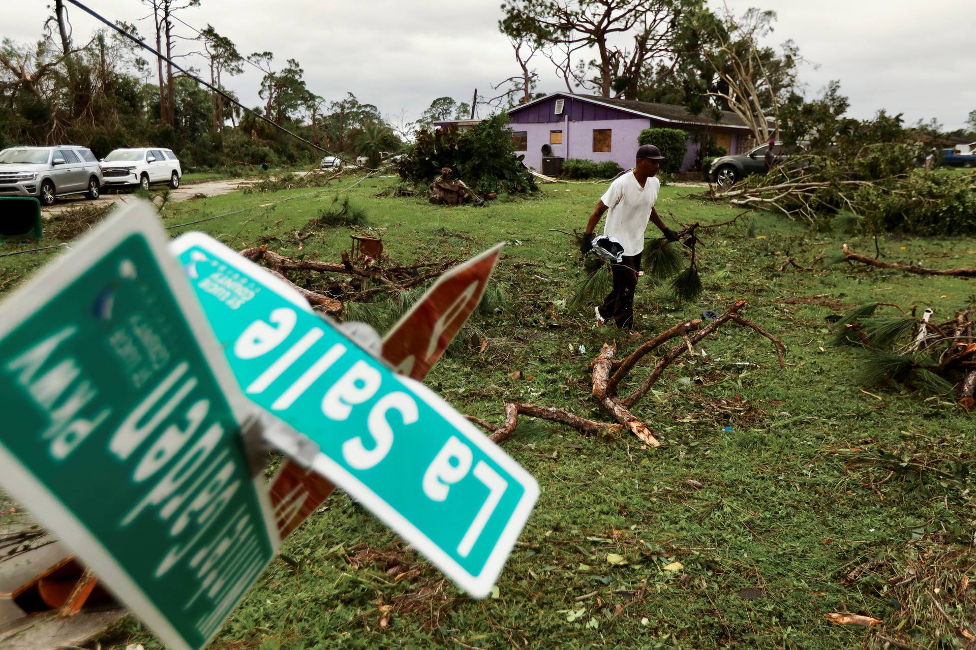 Hurricane Milton hit in Florida