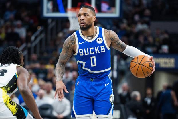 NBA: Milwaukee Bucks at Indiana Pacers