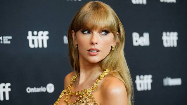 FILE PHOTO: Taylor Swift discusses her music video "All Too Well" at Toronto film fest, in Toronto
