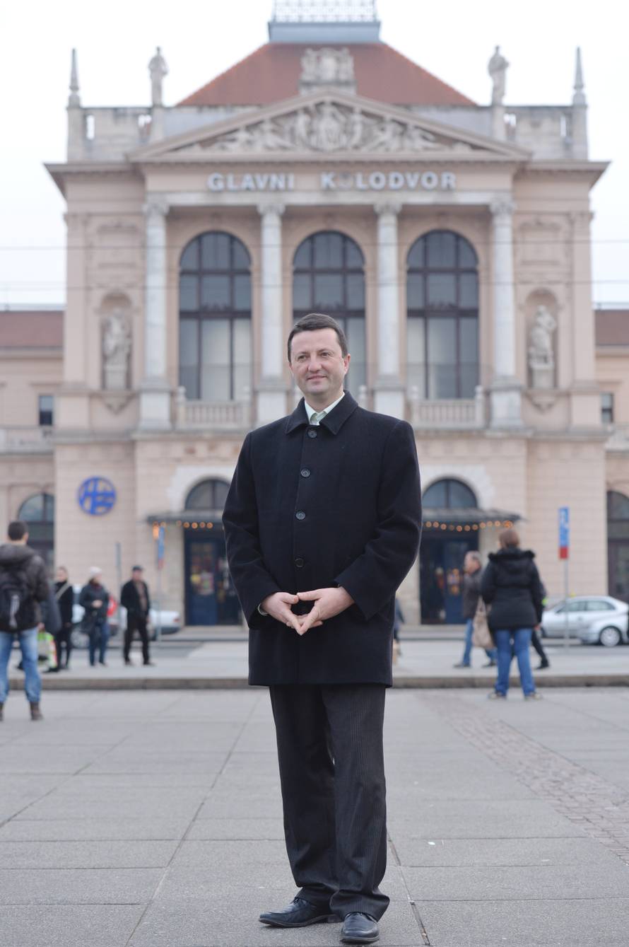 Zagreb: Darko Barišić, direktor HŽ-a za nekretnine