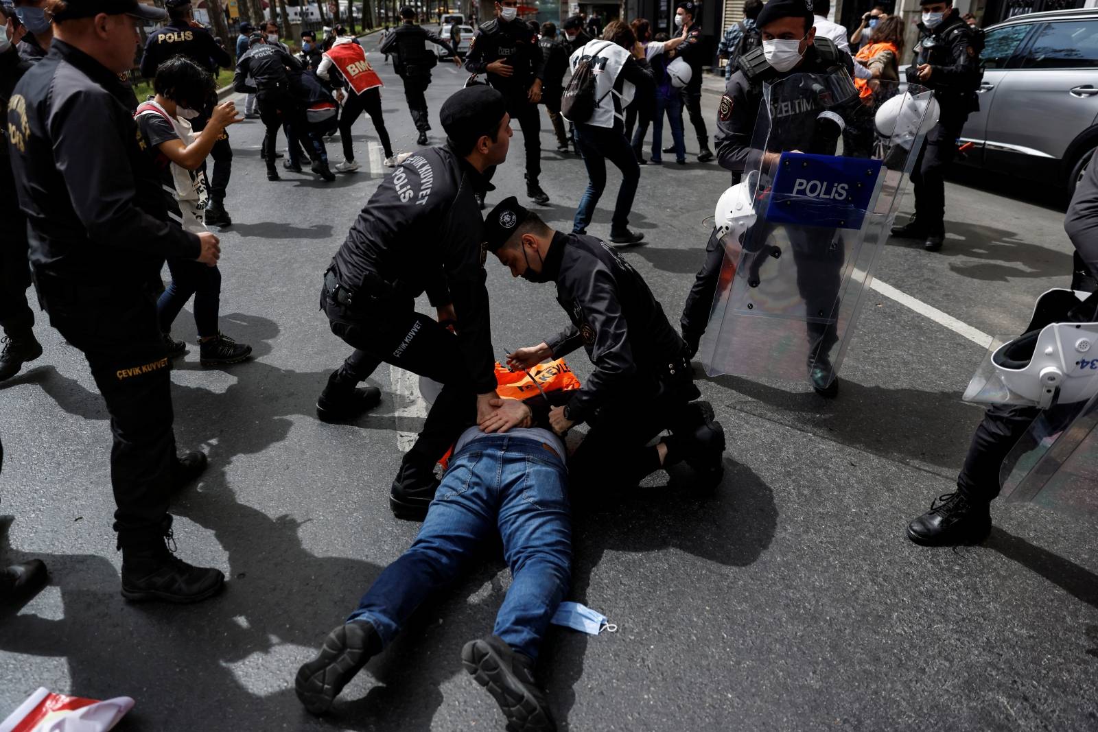 May Day demonstration in Istanbul