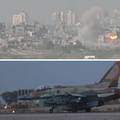VIDEO Eksplozije razaraju Gazu. Izraelci objavili snimke udara iz zraka, nastavili napad tenkova