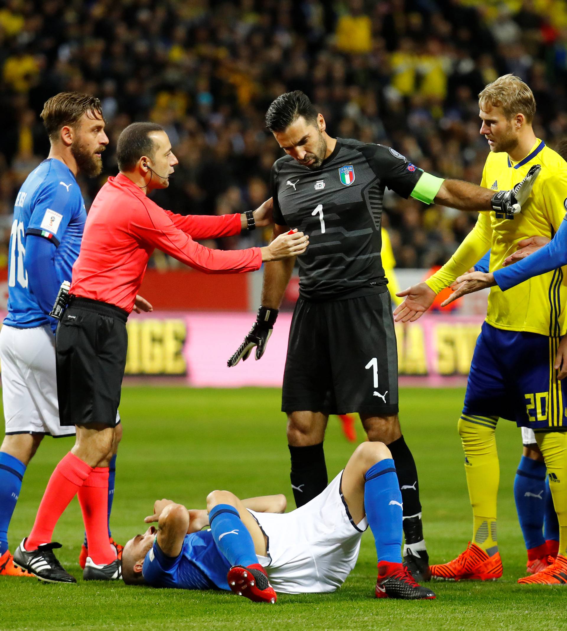 2018 World Cup Qualifications - Europe - Sweden vs Italy