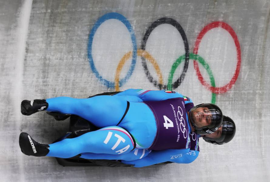 Luge - Men's Doubles Official Training Run 4