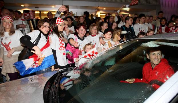 Zagreb: Do?ek olimpijca Jakova Faka u zra?noj luci Zagreb
