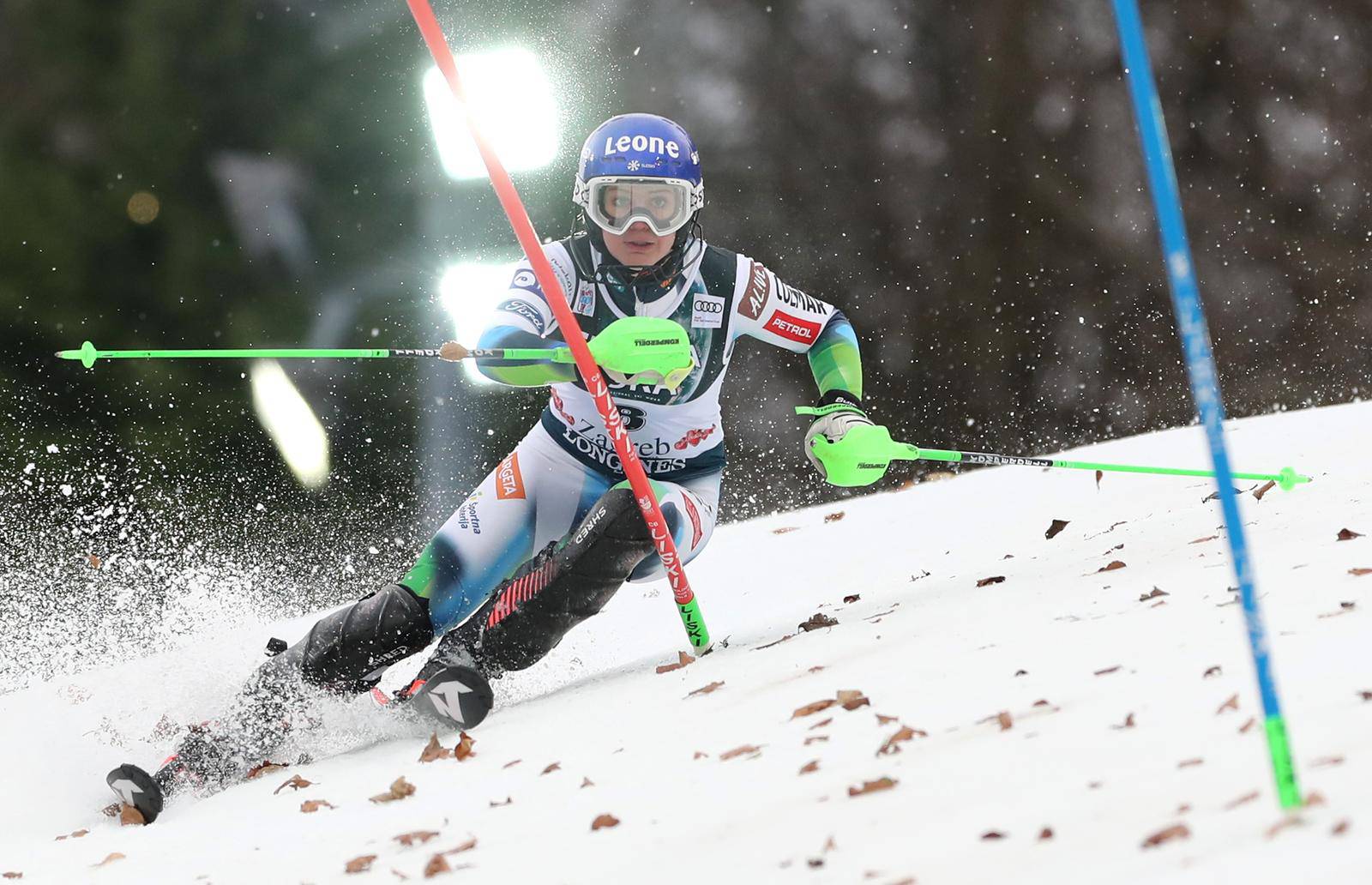 Zagreb: Prva vožnja ženskog slaloma Audi FIS Svjetskog skijaškog kupa