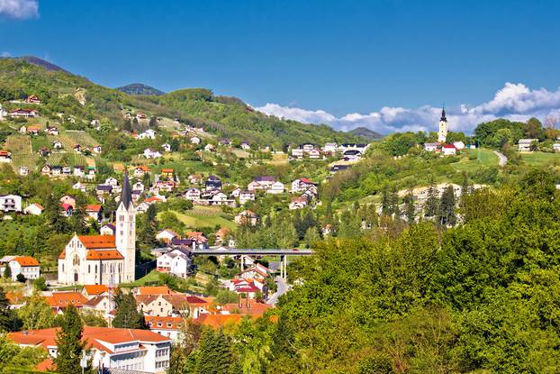 Beautiful,Green,Landscape,Of,Krapina