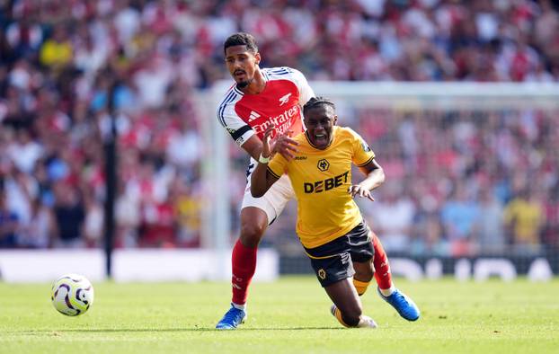 Arsenal v Wolverhampton Wanderers - Premier League - Emirates Stadium