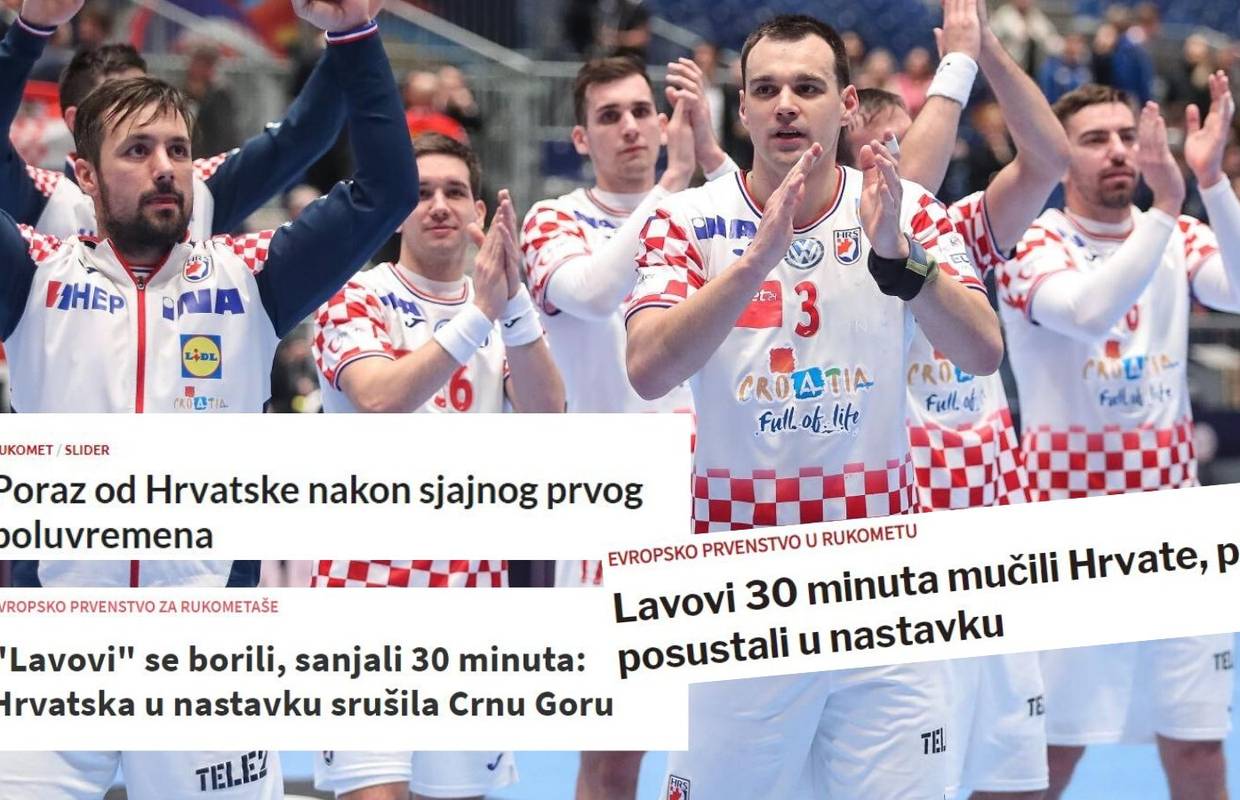 Crnogorci tuguju: Sanjali smo 30 minuta, ali ste nas srušili