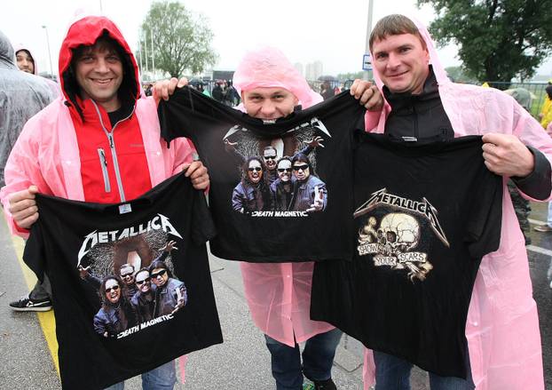 Zagreb: Najvjerniji fanovi Metallice ve? su stigli ispred Hipodroma