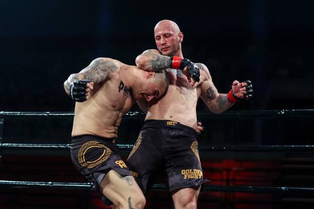 Zagreb: Borilački spektakl Golden Fight 8, borba Marko Martinjak - Tino Patrlj