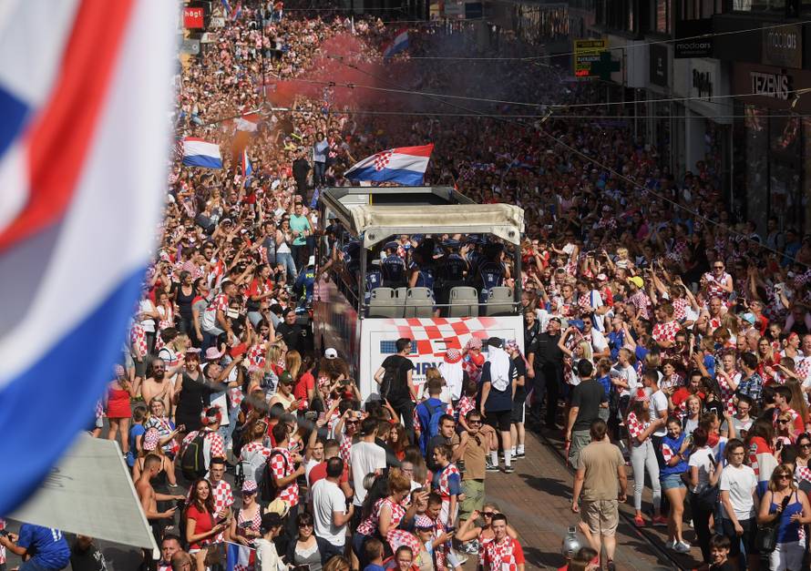 Za povijest! Vatrene u Zagrebu dočekalo čak pola milijuna ljudi