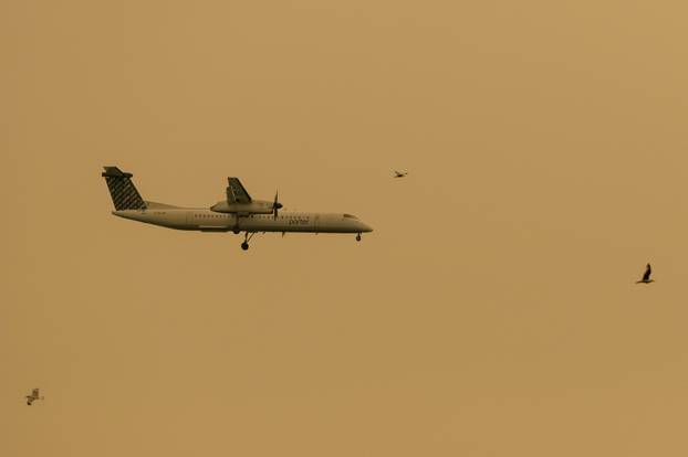 Wildfire smoke in Ontario