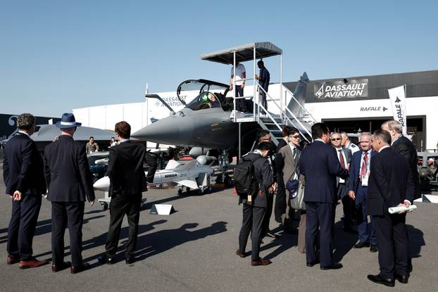 55th Paris Air Show at Le Bourget Airport near Paris