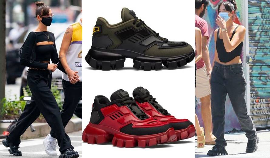 Dua Lipa vruće dane provodi u slavnim Pradinim tenisicama