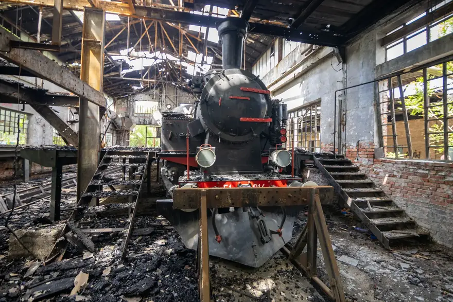 'Crna ljepotica' izgorjela je u napuštenoj hali