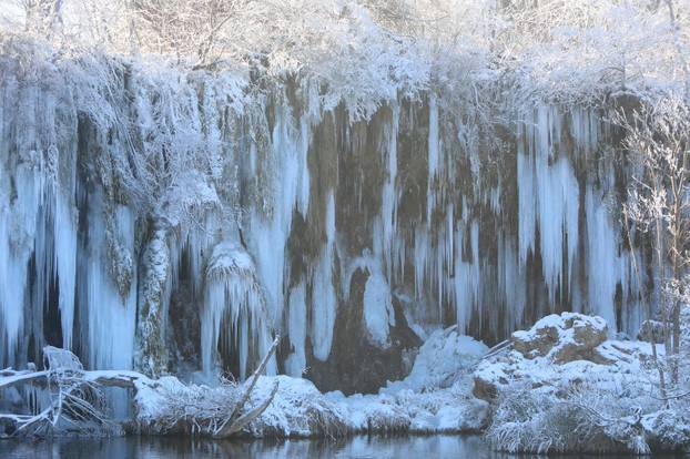 Plitvice pod snijegom i ledom