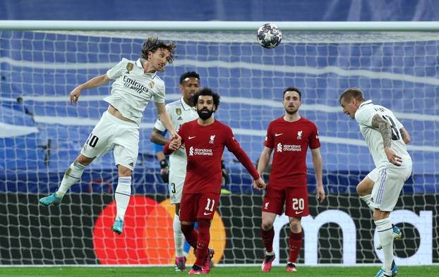 Real Madrid v Liverpool - UEFA Champions League - Round of Sixteen - Second Leg - Santiago Bernabeu Stadium