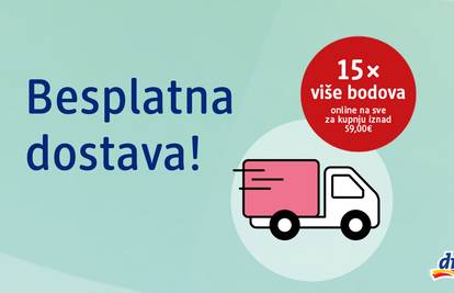 Besplatna dostava i 15x više bodova za ljetnu kupnju bez brige