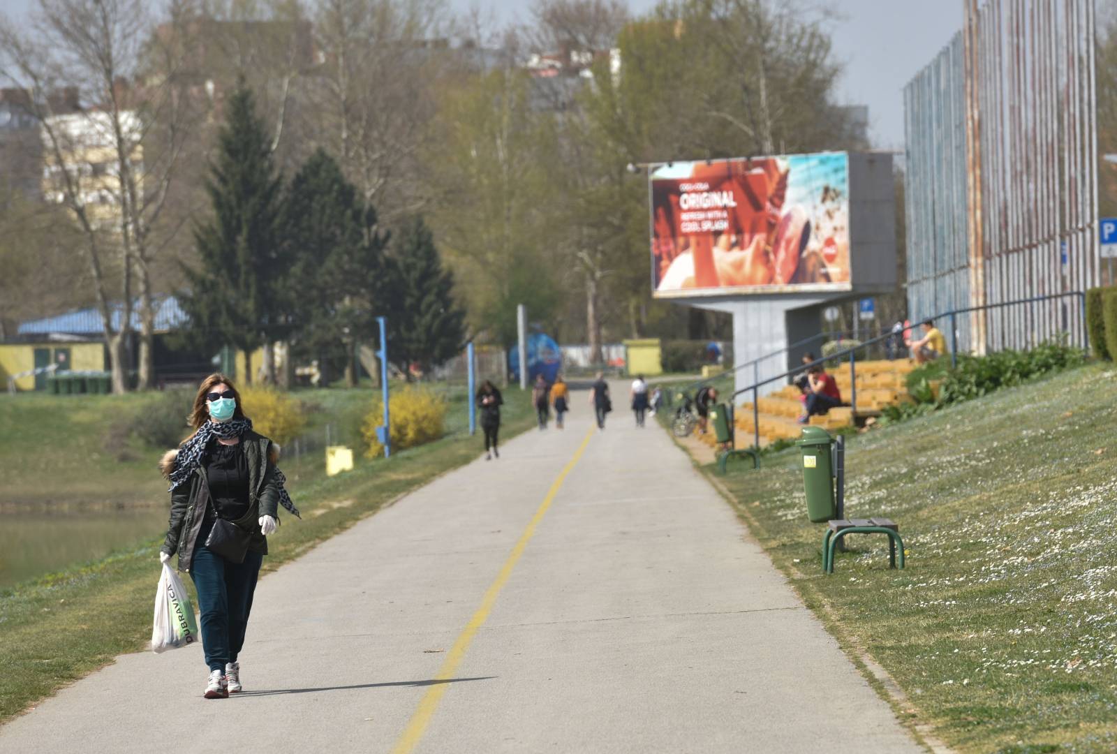 Jarun unatoč zabrani ulaska pun rekreativaca