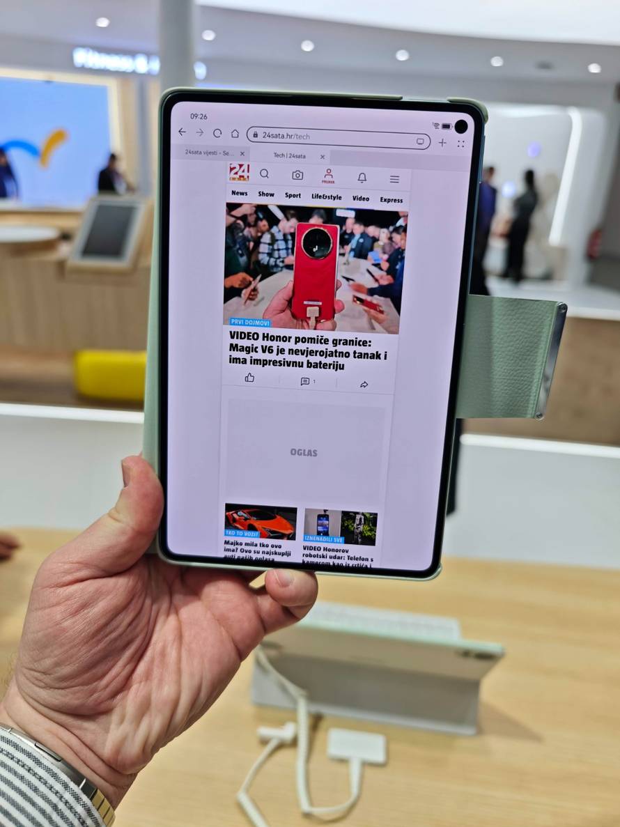 FOTO Huaweijev rival iPadu: Na MWC-u prikazali Matepad Mini