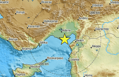 Tlo ne miruje: Snažan potres magnitude 6,4 pogodio Tursku