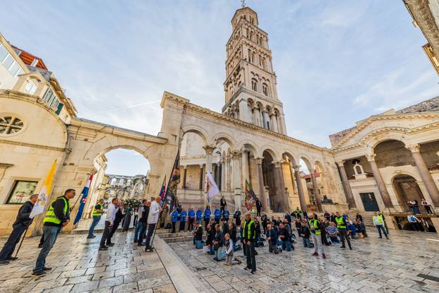 Split: Molitelji na Peristilu okupili su se i ove prve subote u mjesecu