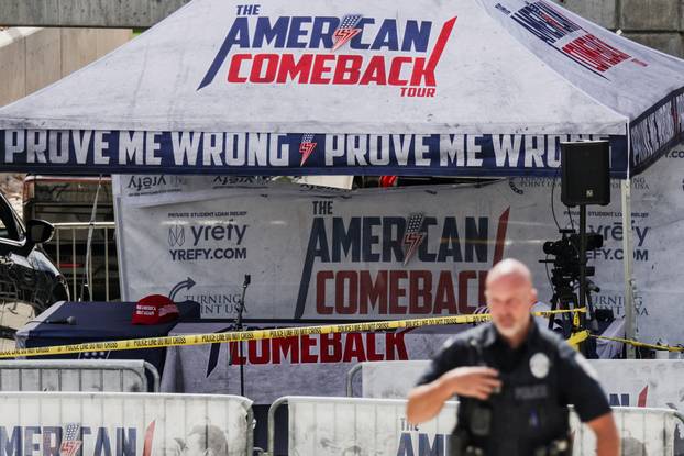 Charlie Kirk fatally shot at Utah Valley University event