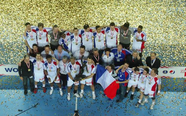 ARHIVA - Zagreb: SP 2009. Ceremonija dodjele medalja