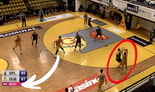 VIDEO Nestvarna zavr&scaron;nica na Gripama, dvije trice sa zvukom sirena. Spli&cacute;ani u drami slavili