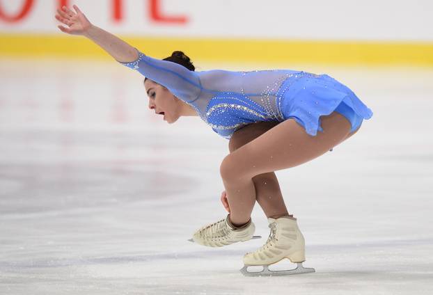 Zagreb: Katarina Kitarovi? nastupila u slobodnom programu ISU Grand Prix Croatia Cup