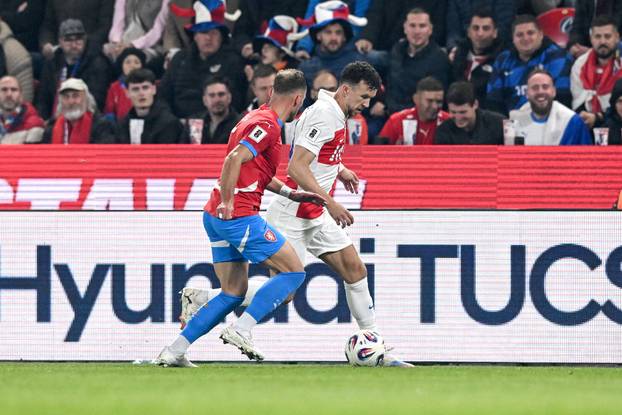 Susret Češke i Hrvatske u kvalifikacijama za FIFA Svjetsko prvenstvo