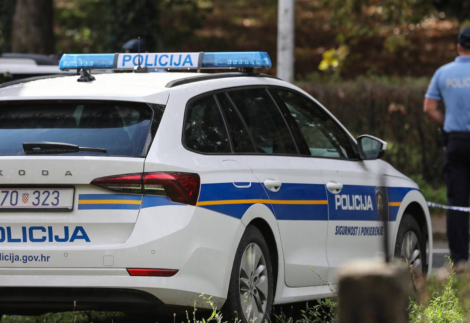 Policijski očevid u Oroslavju gdje je ubijen 45-godišnjak