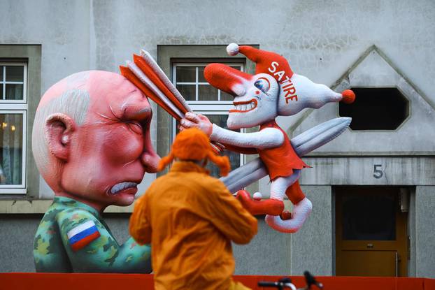 Rose Monday parade in Dusseldorf
