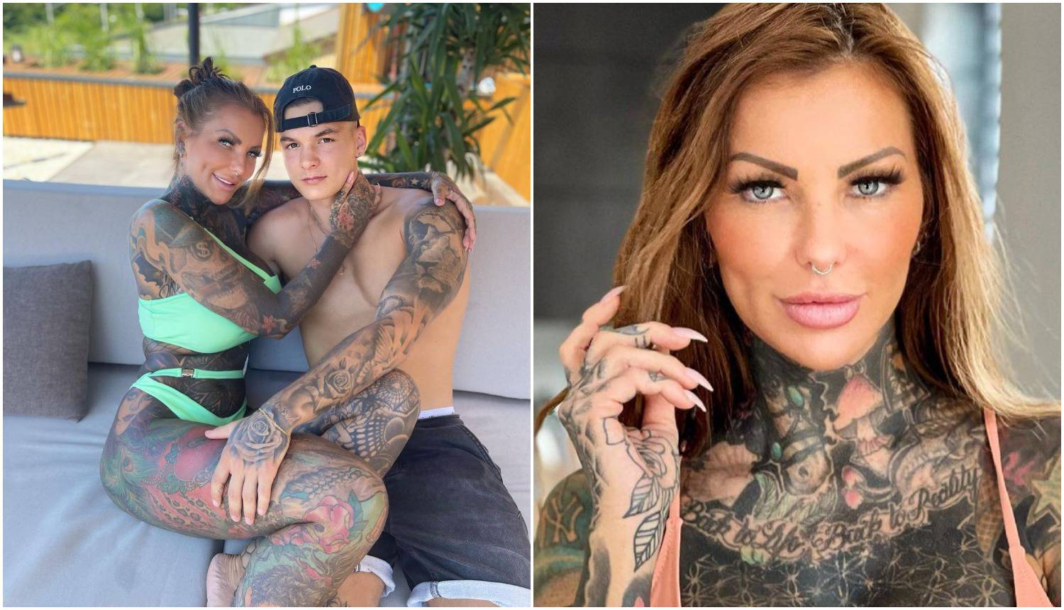 U Dalmaciji ljetuje najpoznatiji tattoo model, jede slavonsku pizzu i pije naše pivo s dečkom