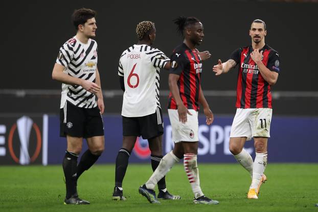 AC Milan v Manchester United - UEFA Europa League - Round of Sixteen - Second Leg - San Siro