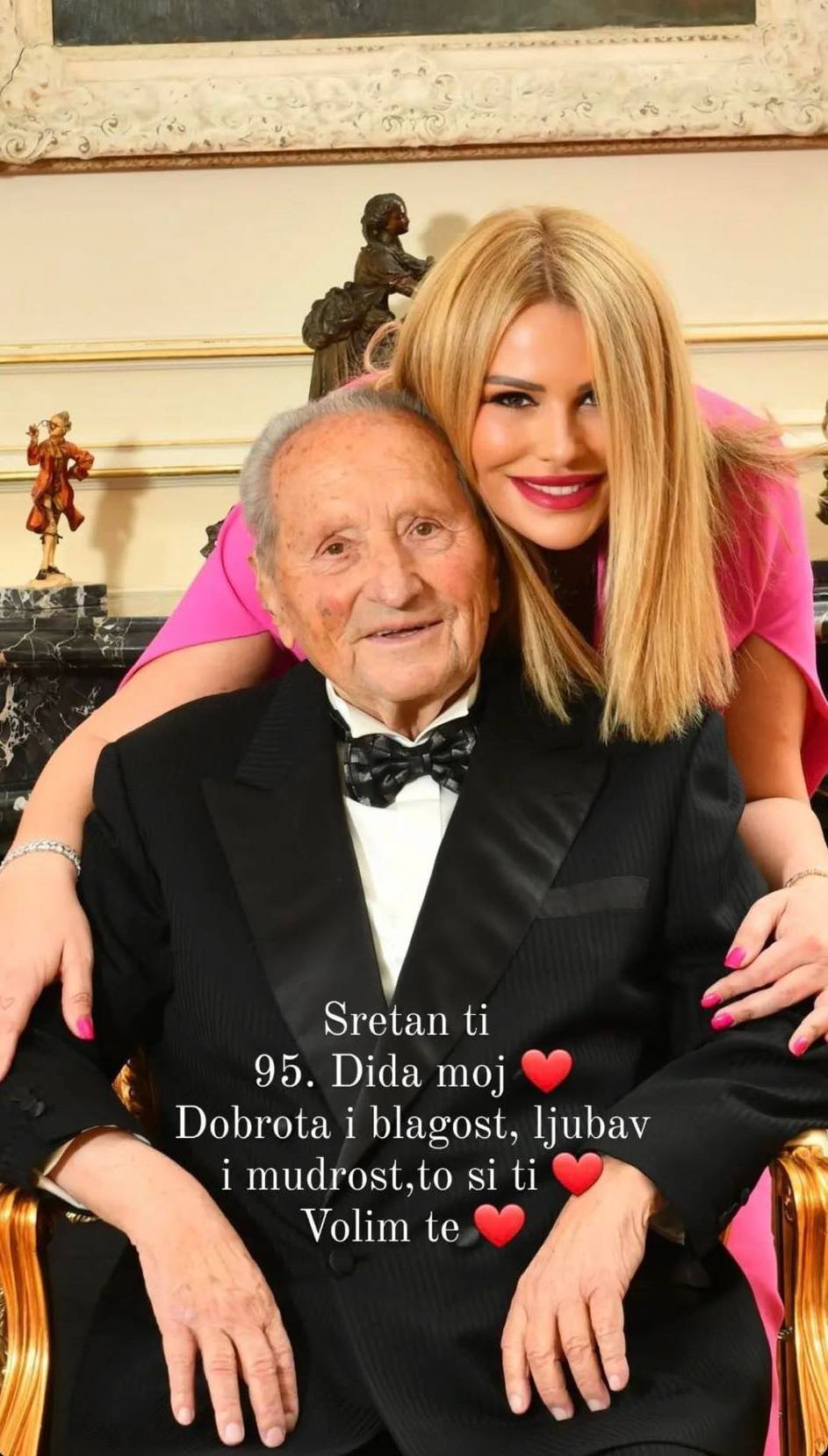 Raskošna fešta Todorića: Iva djeda darovala za 95. rođendan