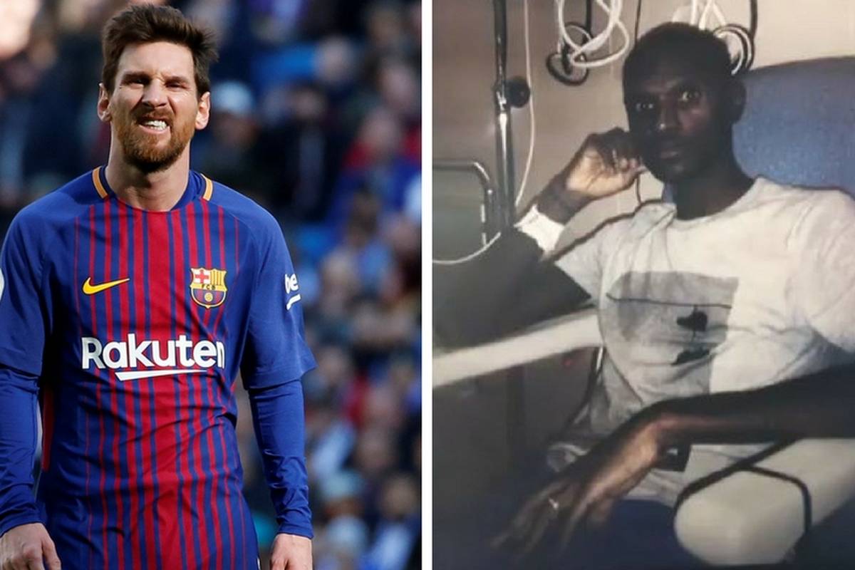 Messi suigraču koji se borio s rakom: Kao leš si, plašiš nas!