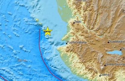 Potres jačine 5,6 pogodio je meksičko obalno područje