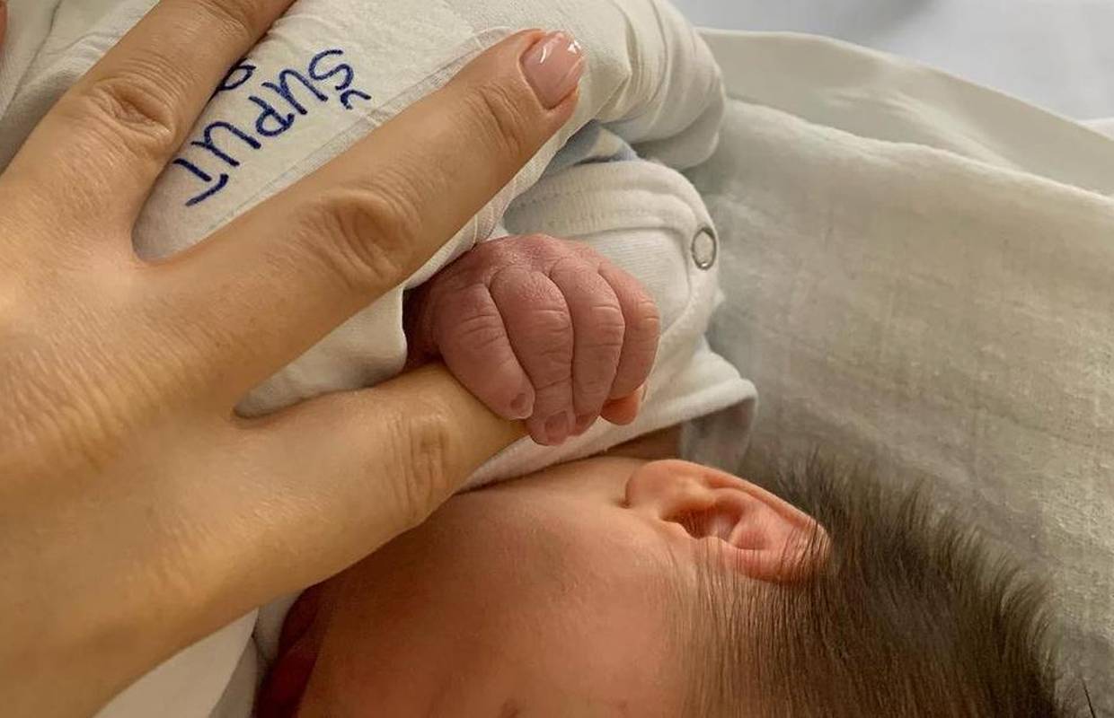 Šuput objavila prvu fotku sina