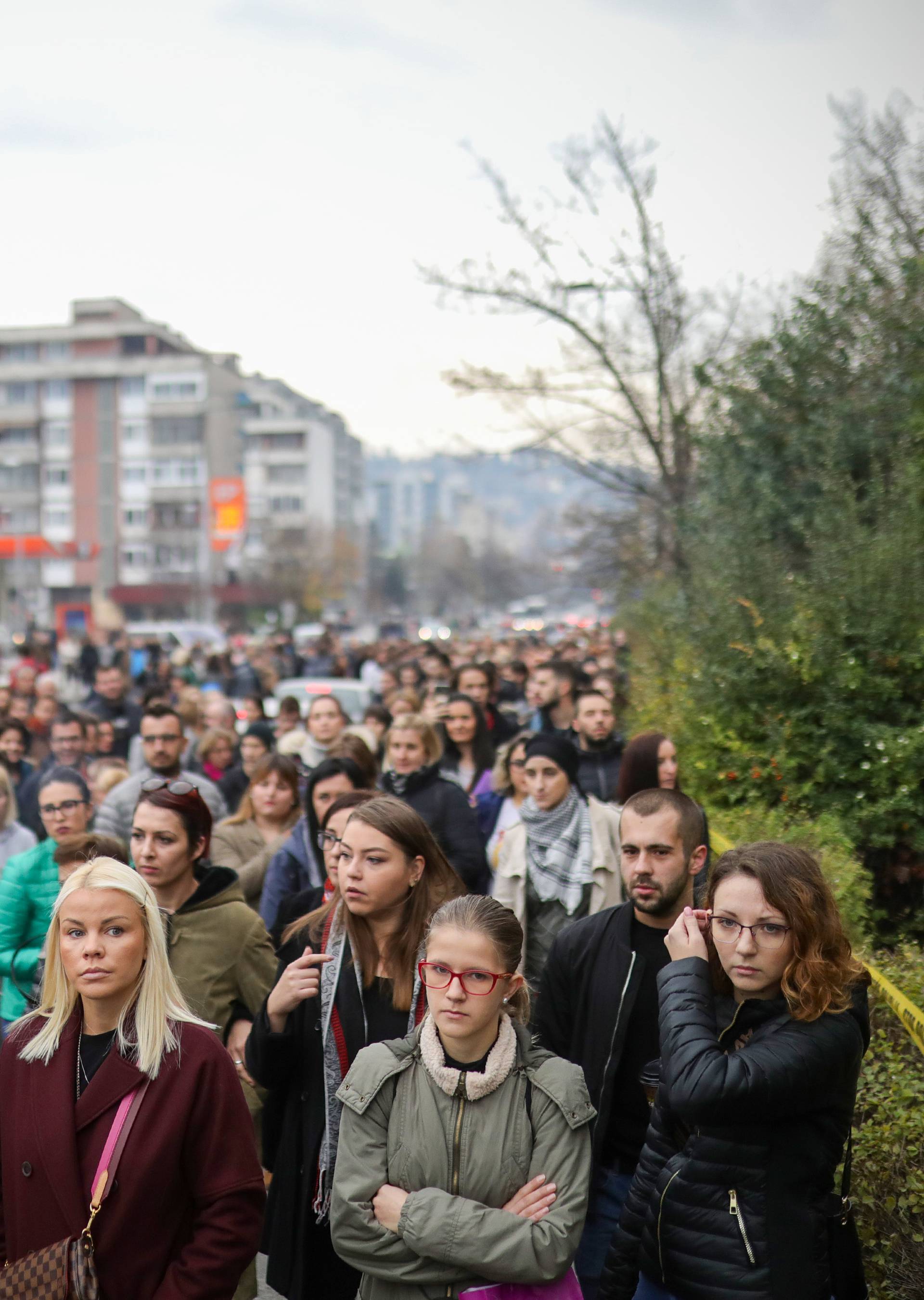 Sarajevo: Prosvjed ispred Federacije BiH zbog uvjeta u Zavodu Pazarić