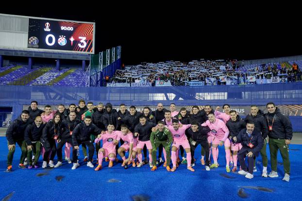 Zagreb: UEFA Europska liga, grupna faza, 4. kolo, GNK Dinamo - Celta Vigo