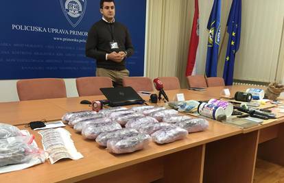 Riječka policija u velikoj akciji pronašla više od 9 kg droge
