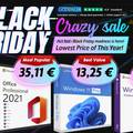 Black Friday 2024: Microsoft Office s doživotnom licencom od 15€ i Windows 11 od 10€!