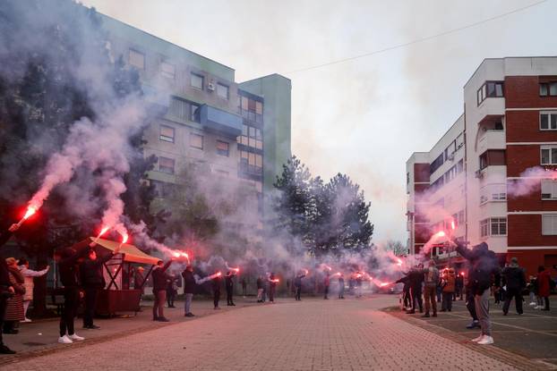 Zagreb: Doček najbolje svjetske slalomašice Zrinke Ljutić u njezinom kvartu Sloboštini