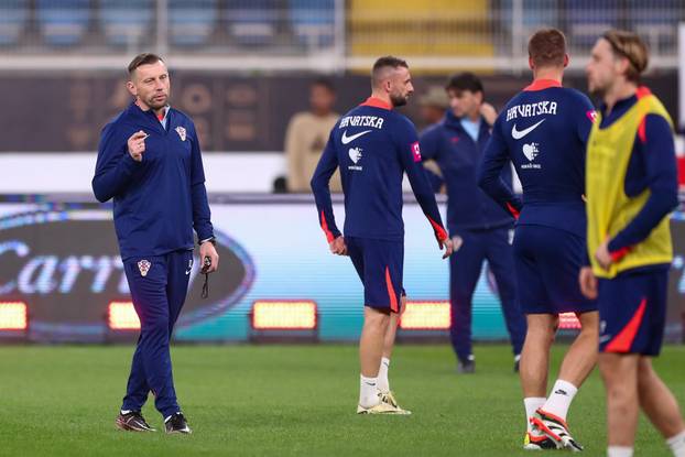 Kairo: Trening hrvatske nogometne reprezentacije